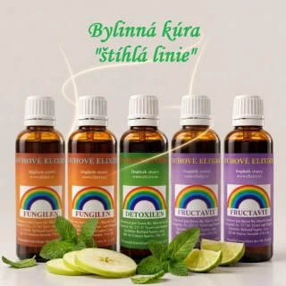 Bylinná kúra "štíhlá linie" pro podporu metabolismu a kontroly hmotnosti